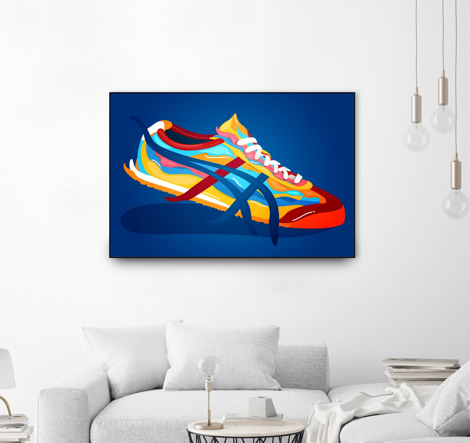 The Classic Series: Onitsuka Tiger Mexico 66 by Michelle Karyl Nerona on GIANT ART - white digital painting