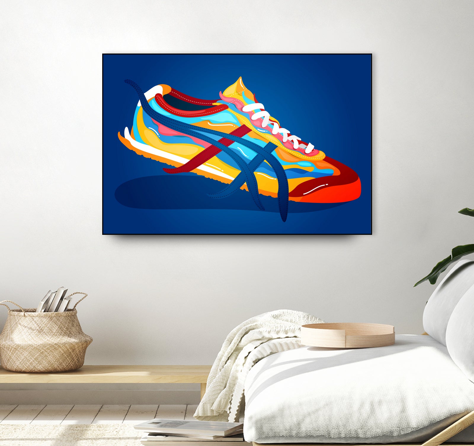 The Classic Series: Onitsuka Tiger Mexico 66 by Michelle Karyl Nerona on GIANT ART - white digital painting