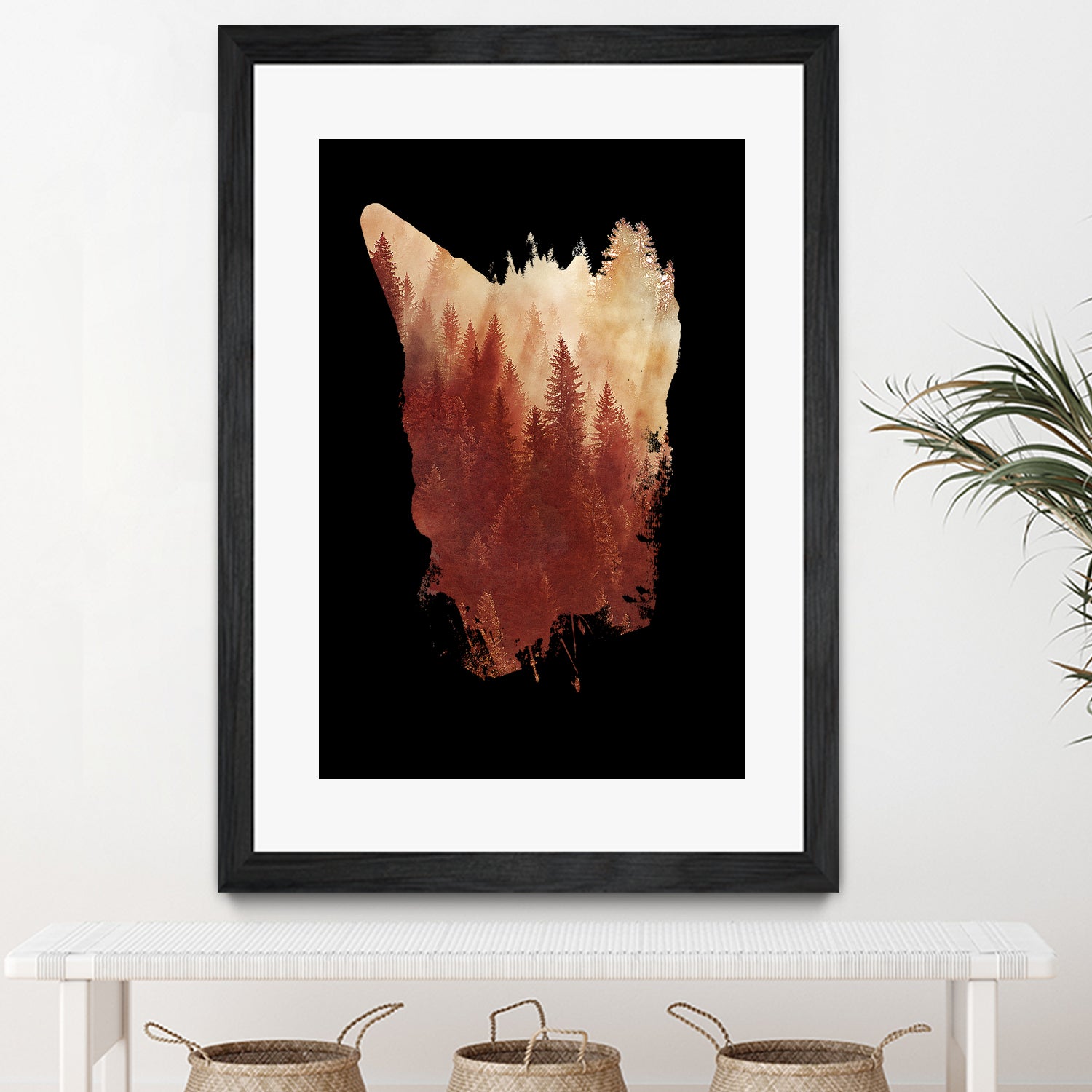 Blind Fox by Robert Farkas on GIANT ART - red digital painting