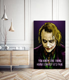Joker Says by Dan Avenell on GIANT ART - fuchsia digital painting