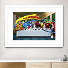 Marvel: Stan Lee's Super Supper by Dan Avenell on GIANT ART - gray digital drawing