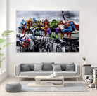 Breakfast Of Champions Special Edition by Dan Avenell on GIANT ART - gray digital painting