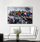 Breakfast Of Champions Special Edition by Dan Avenell on GIANT ART - gray digital painting