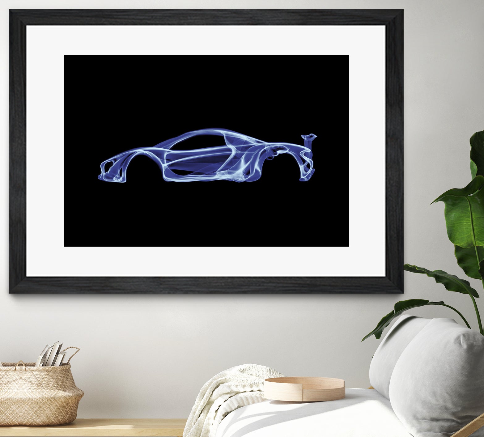 McLaren P1 by Octavian Mihai Mielu on GIANT ART - blue digital painting