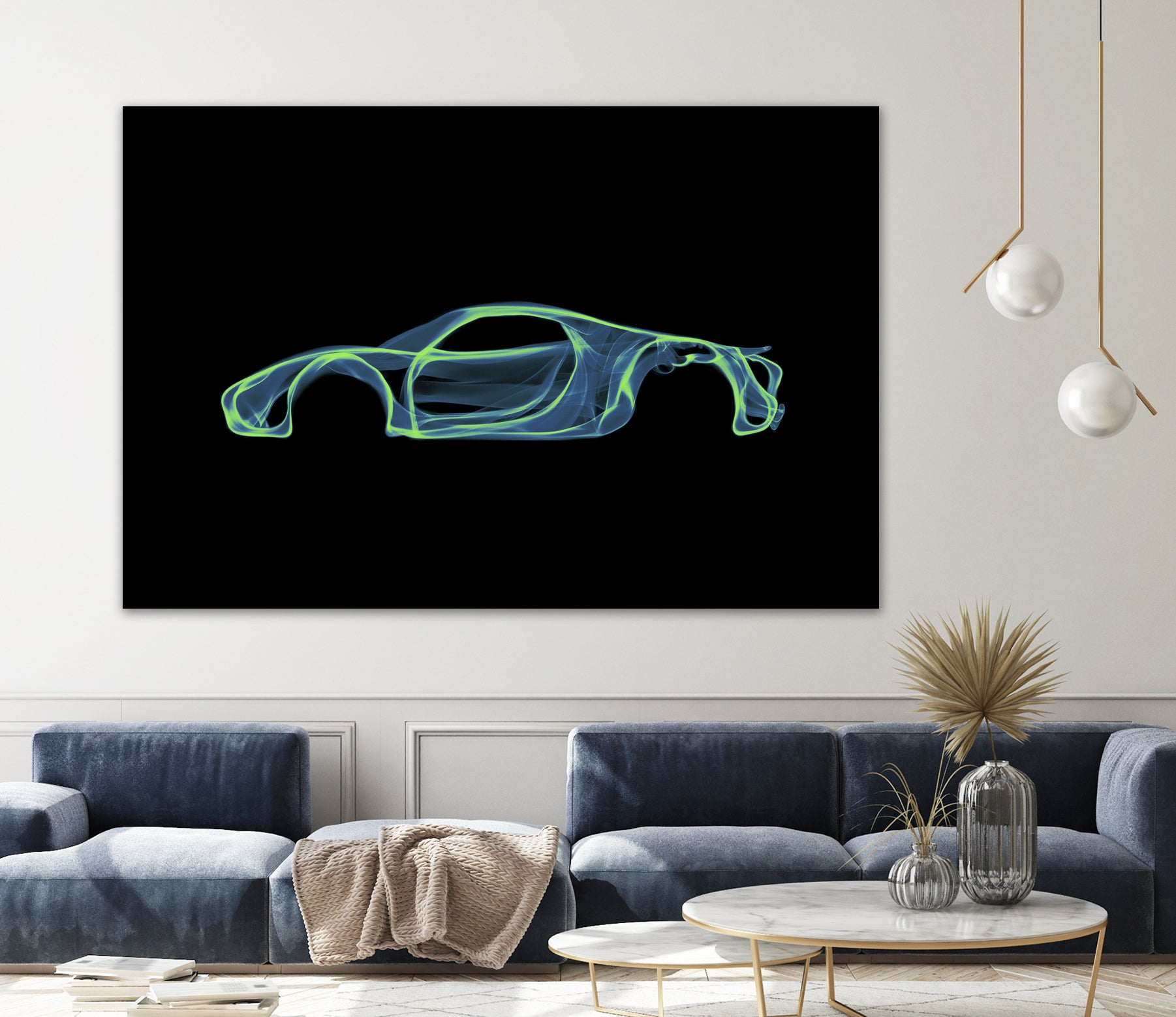 Porsche 918 spyder by Octavian Mihai Mielu on GIANT ART - green digital painting