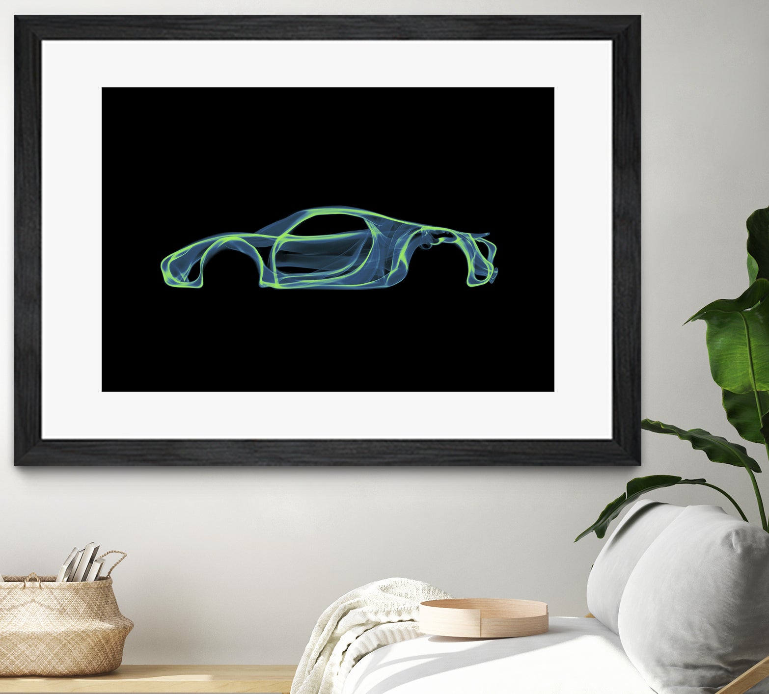 Porsche 918 spyder by Octavian Mihai Mielu on GIANT ART - green digital painting