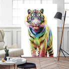 Le Tigre de Couleurs by Julien Kaltnecker on GIANT ART - digital drawing