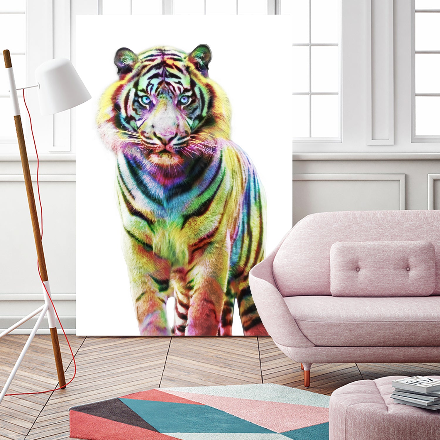 Le Tigre de Couleurs by Julien Kaltnecker on GIANT ART - digital drawing