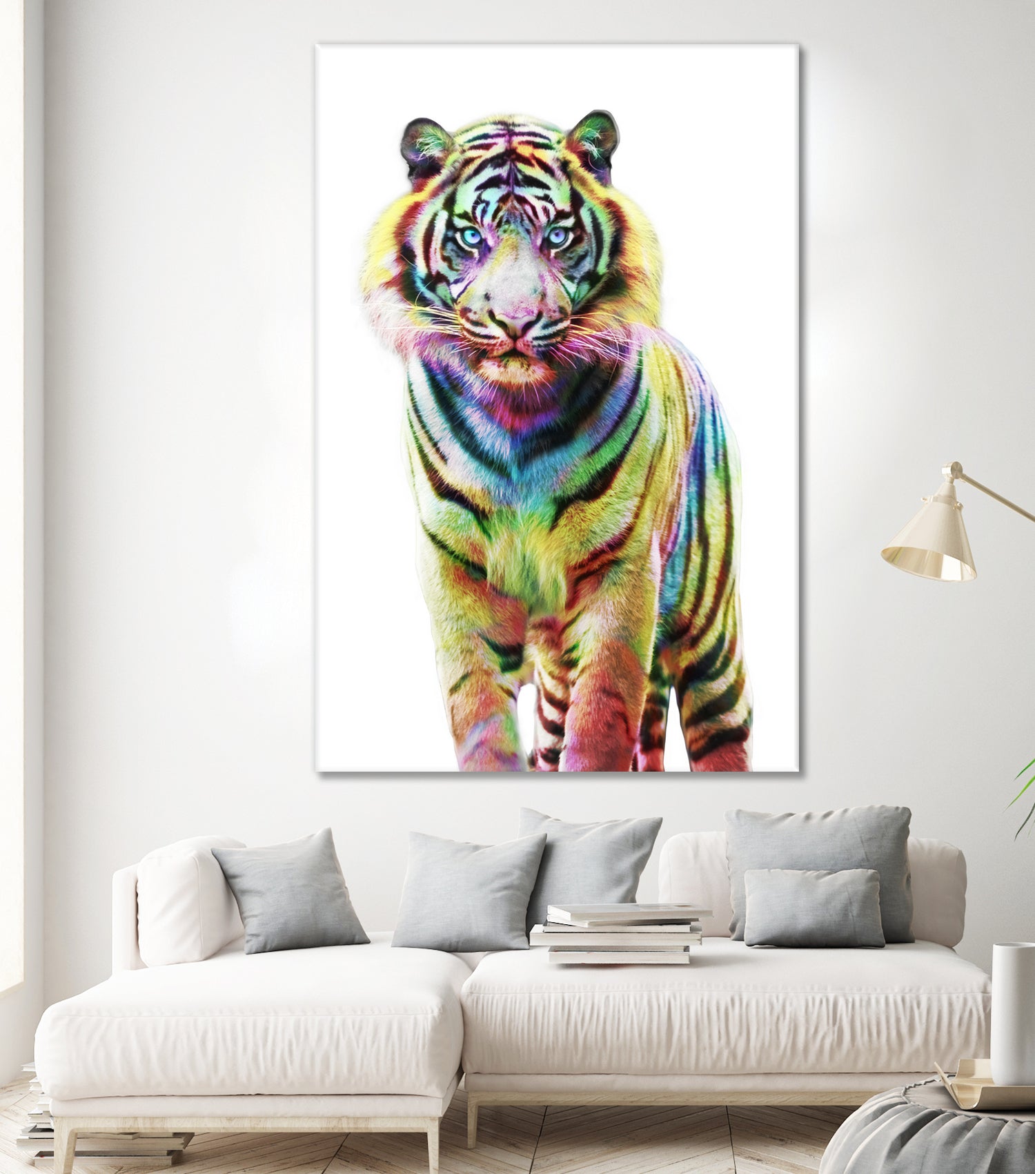 Le Tigre de Couleurs by Julien Kaltnecker on GIANT ART - digital drawing