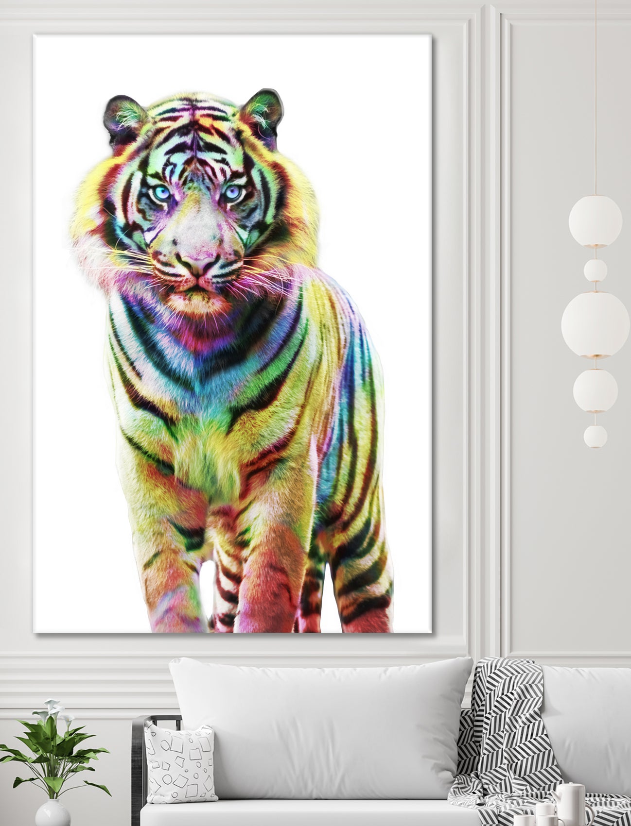 Le Tigre de Couleurs by Julien Kaltnecker on GIANT ART - digital drawing