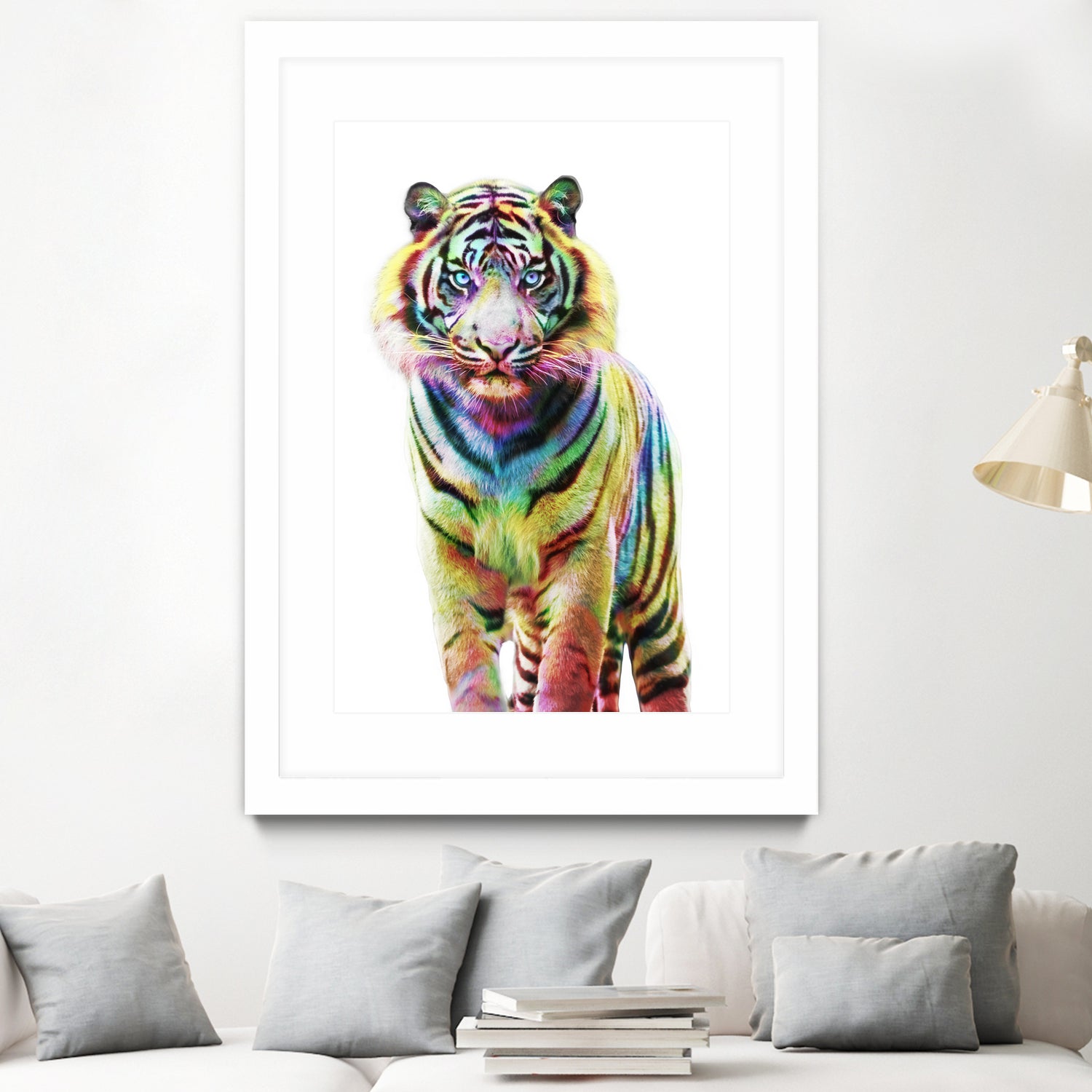 Le Tigre de Couleurs by Julien Kaltnecker on GIANT ART - digital drawing