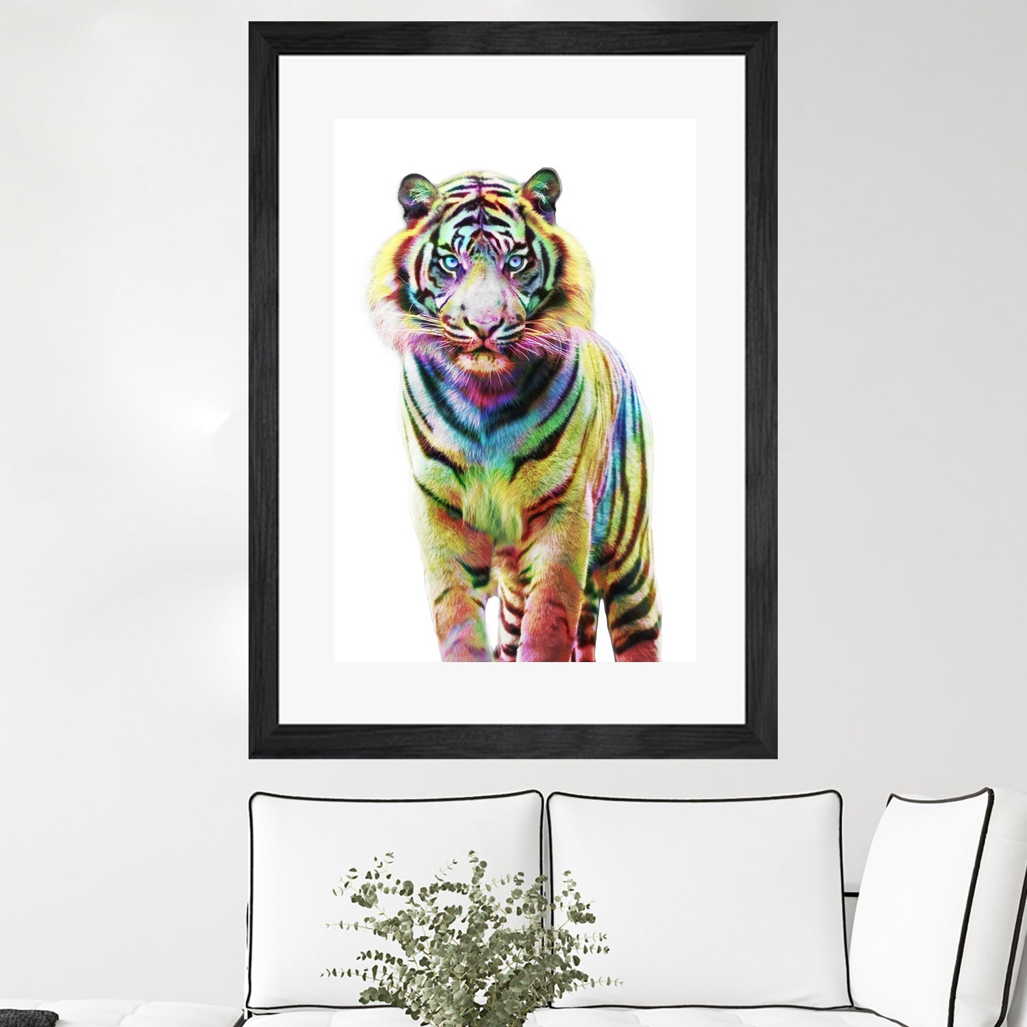 Le Tigre de Couleurs by Julien Kaltnecker on GIANT ART - digital drawing