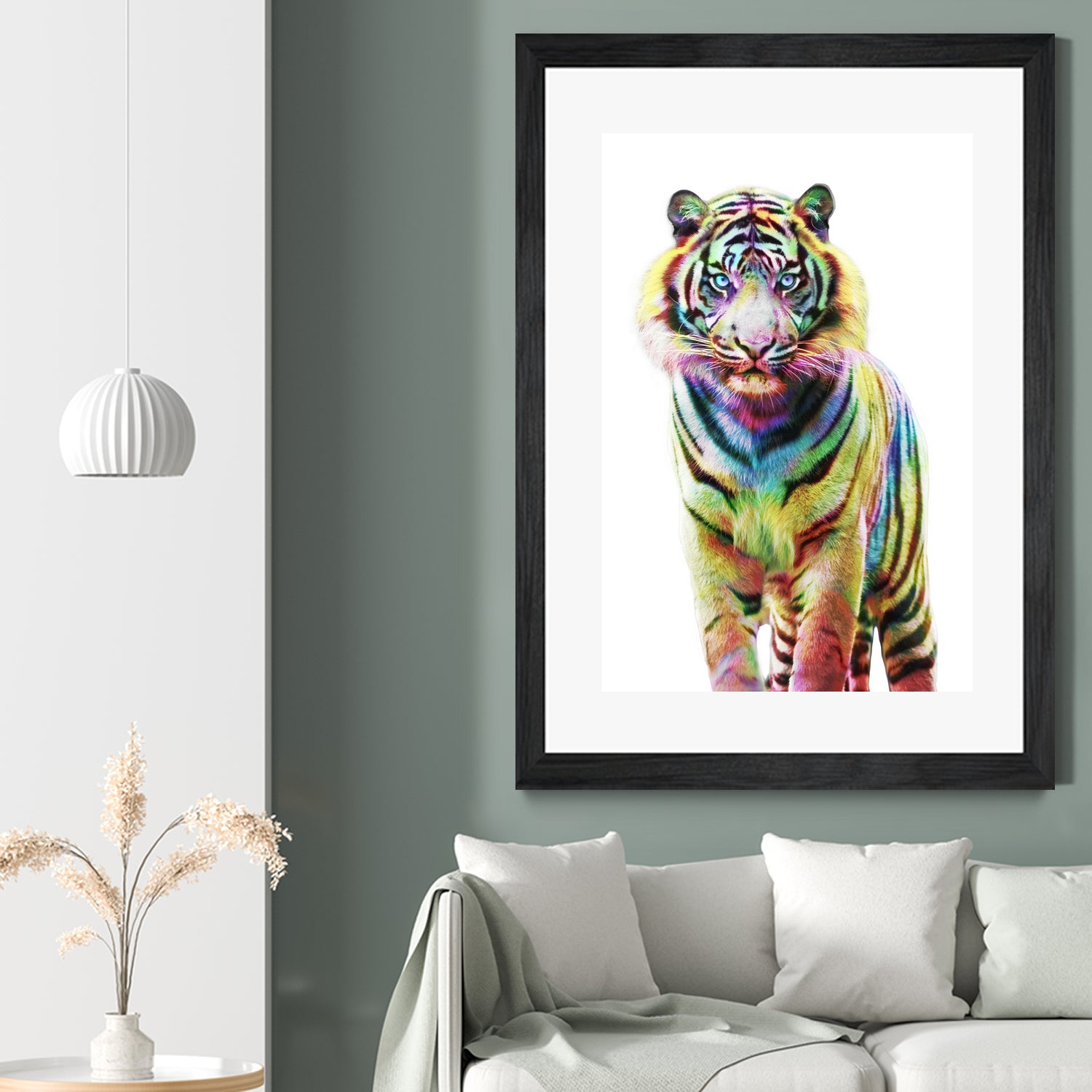 Le Tigre de Couleurs by Julien Kaltnecker on GIANT ART - digital drawing