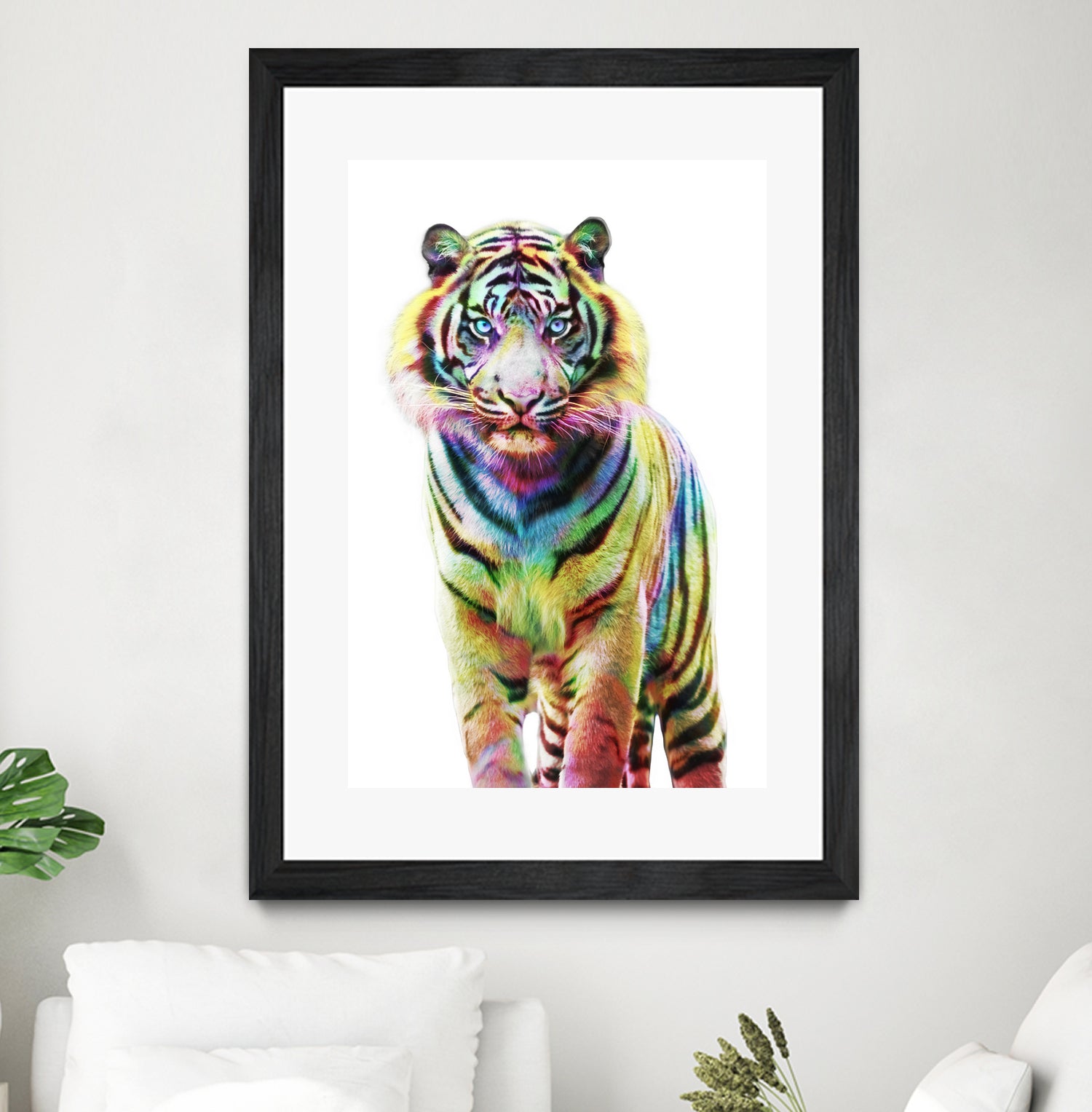 Le Tigre de Couleurs by Julien Kaltnecker on GIANT ART - digital drawing