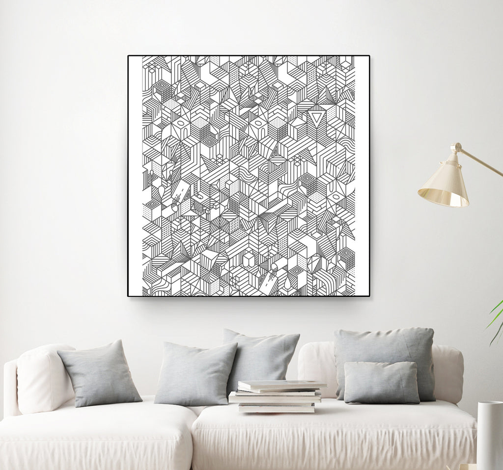 Complicity by Benjamin White on GIANT ART - white digital drawing