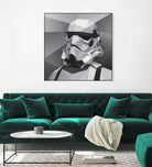 Storm Trooper by Filip Peraić on GIANT ART - gray digital painting