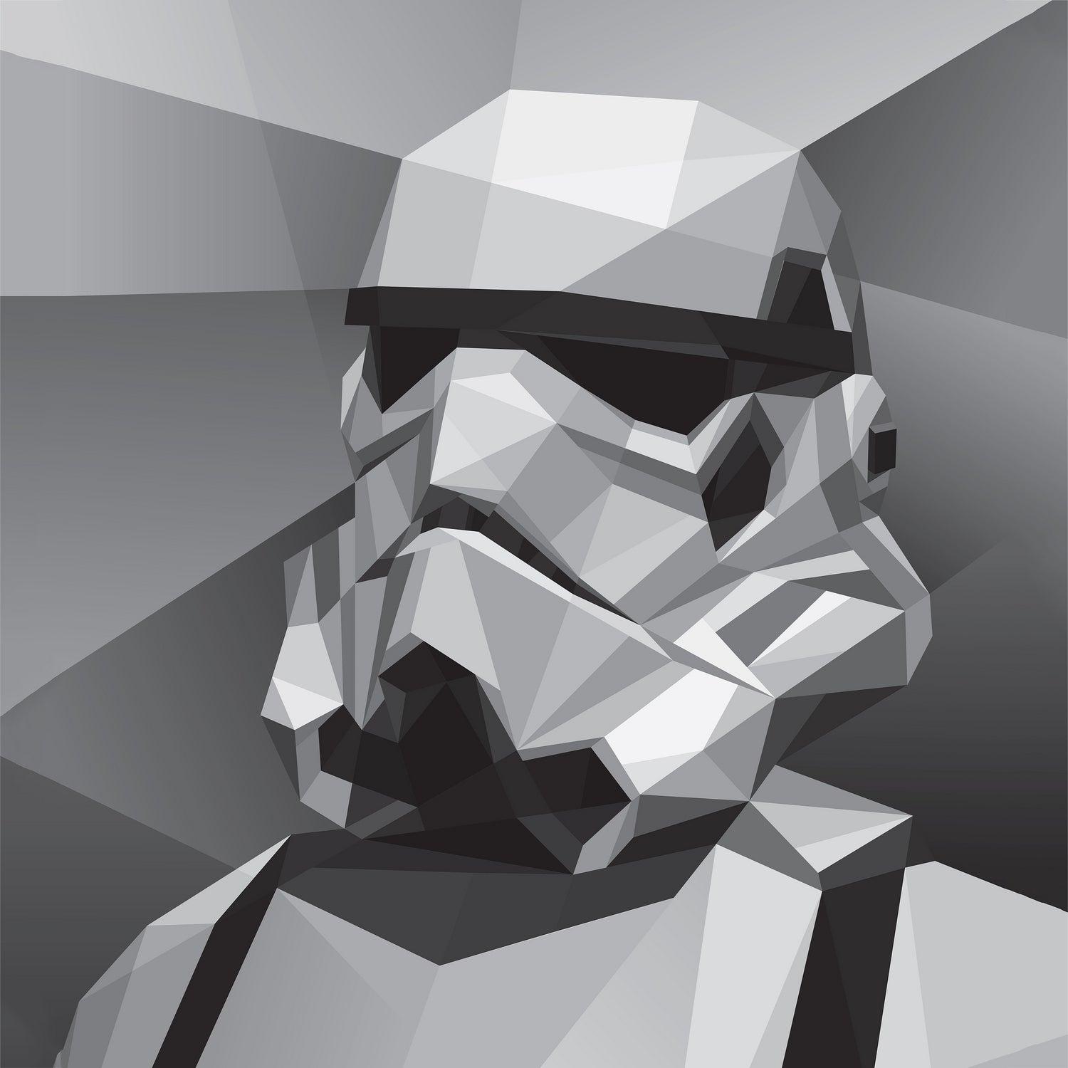 Storm Trooper by Filip Peraić on GIANT ART - gray digital painting