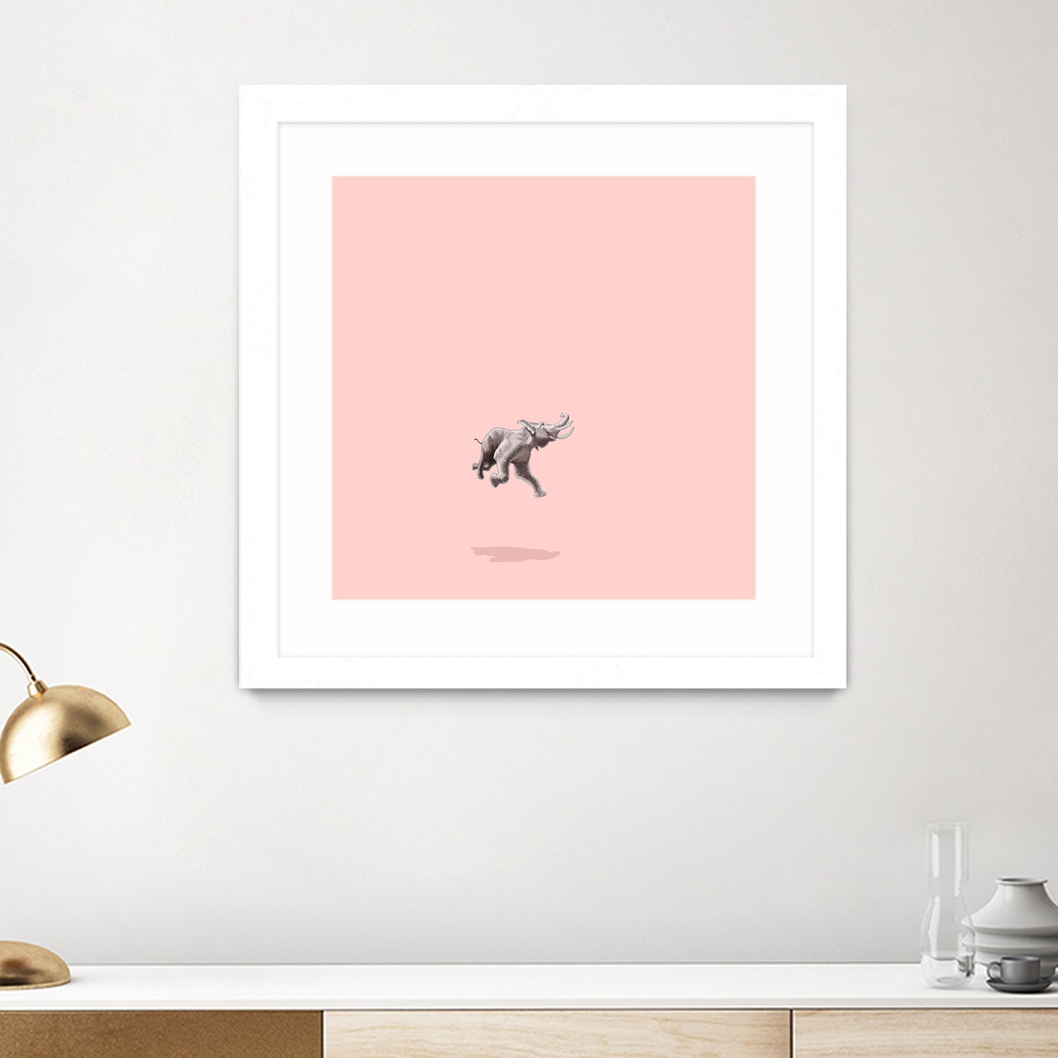 Float - Like a bird by Jason Ratliff on GIANT ART - pink digital painting