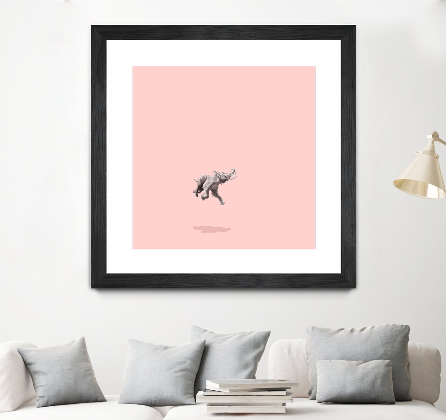 Float - Like a bird by Jason Ratliff on GIANT ART - pink digital painting