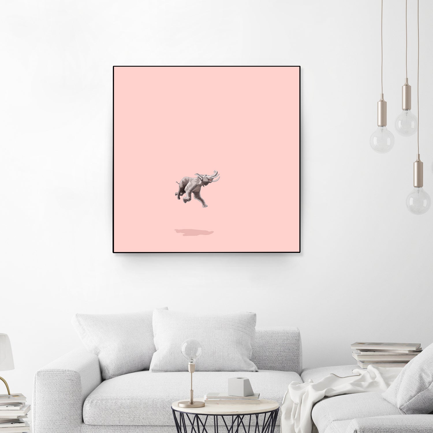 Float - Like a bird by Jason Ratliff on GIANT ART - pink digital painting