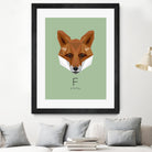 F is for Fox by Linn Maria Odnes Jensen on GIANT ART - digital drawing