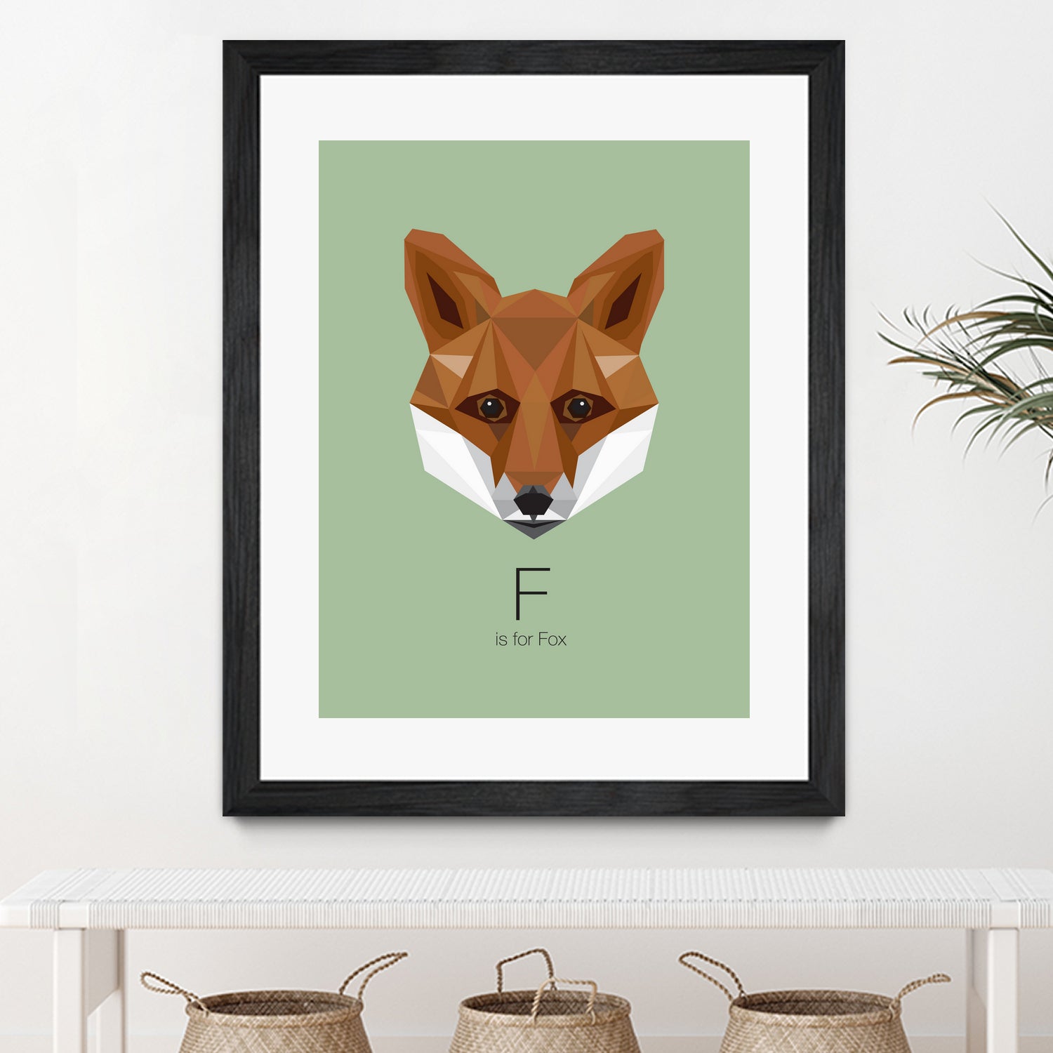 F is for Fox by Linn Maria Odnes Jensen on GIANT ART - digital drawing