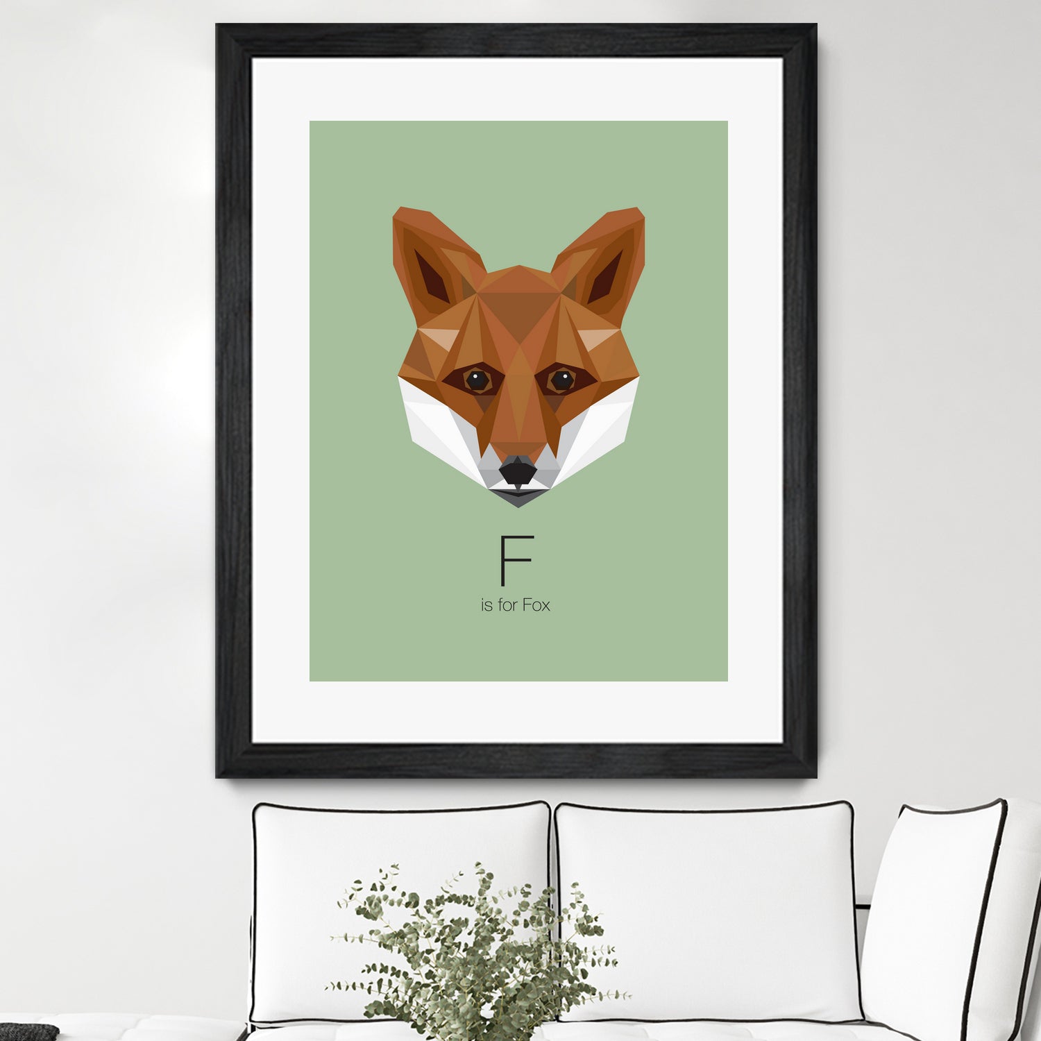 F is for Fox by Linn Maria Odnes Jensen on GIANT ART - digital drawing