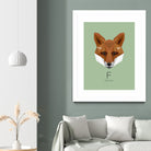 F is for Fox by Linn Maria Odnes Jensen on GIANT ART - digital drawing