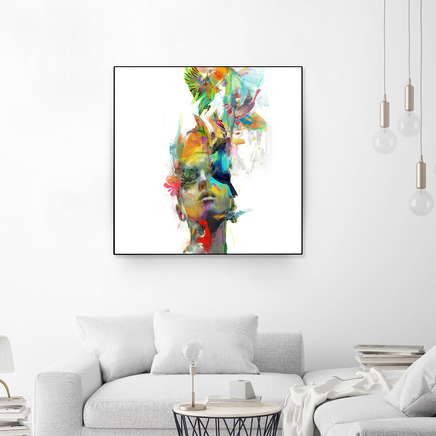 Dream Theory by Archan Nair on GIANT ART - white digital painting