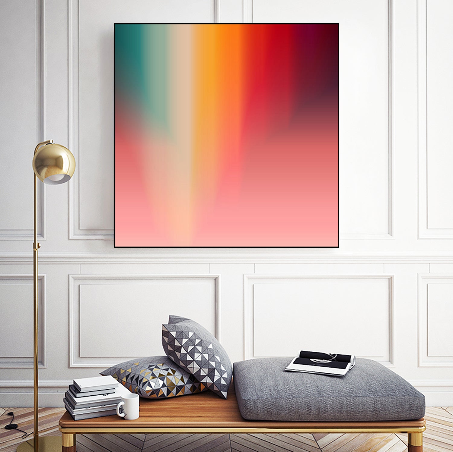 Melting Colors by Jean-christophe Tabary on GIANT ART - red digital painting