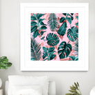 Tropical Garden II by burcu korkmazyurek on GIANT ART - pink digital painting