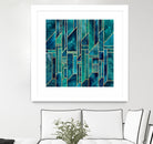 Blue Skies by Elisabeth Fredriksson on GIANT ART - blue digital painting