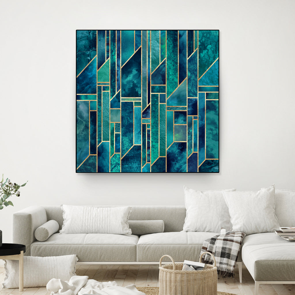 Blue Skies by Elisabeth Fredriksson on GIANT ART - blue digital painting