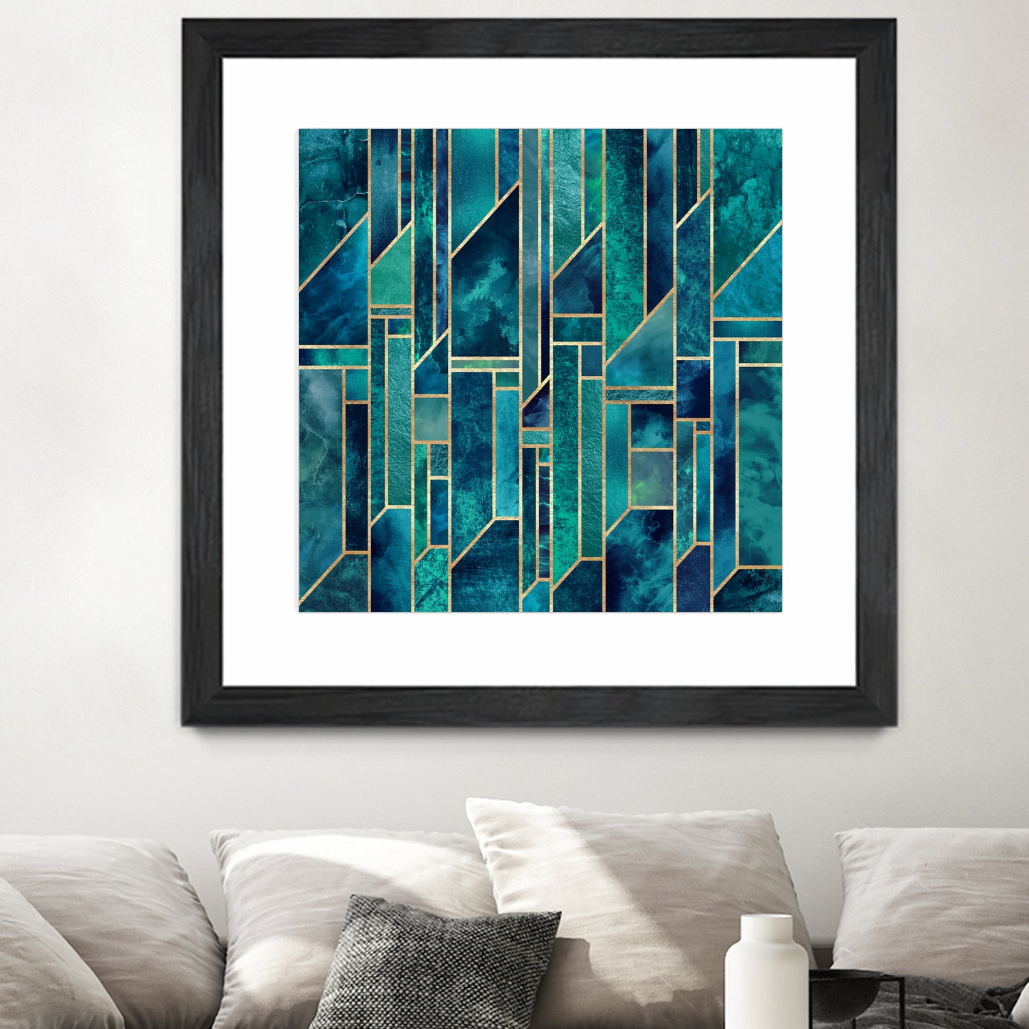 Blue Skies by Elisabeth Fredriksson on GIANT ART - blue digital painting