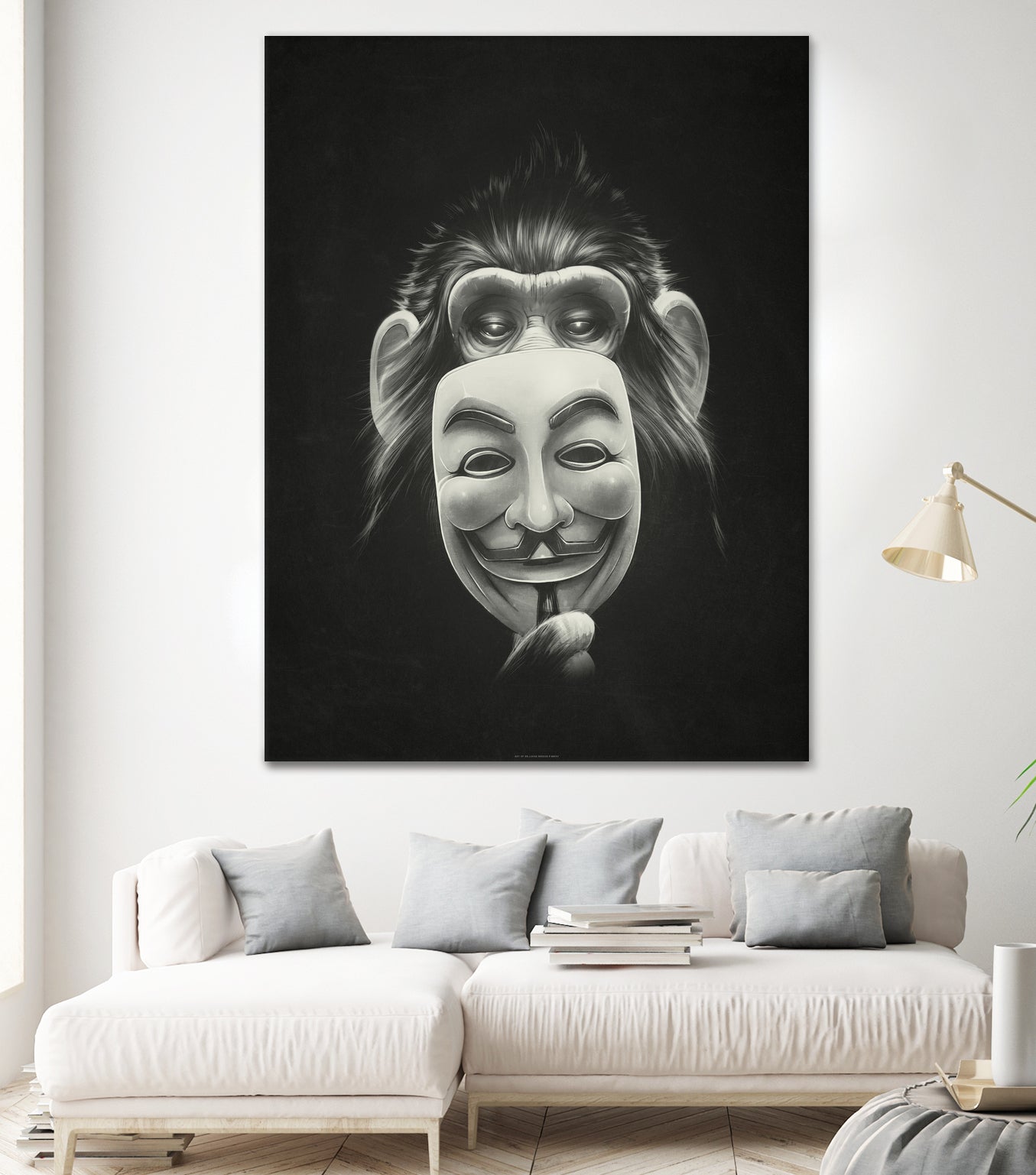 Anonymous by Lukáš Brežák on GIANT ART - black digital drawing