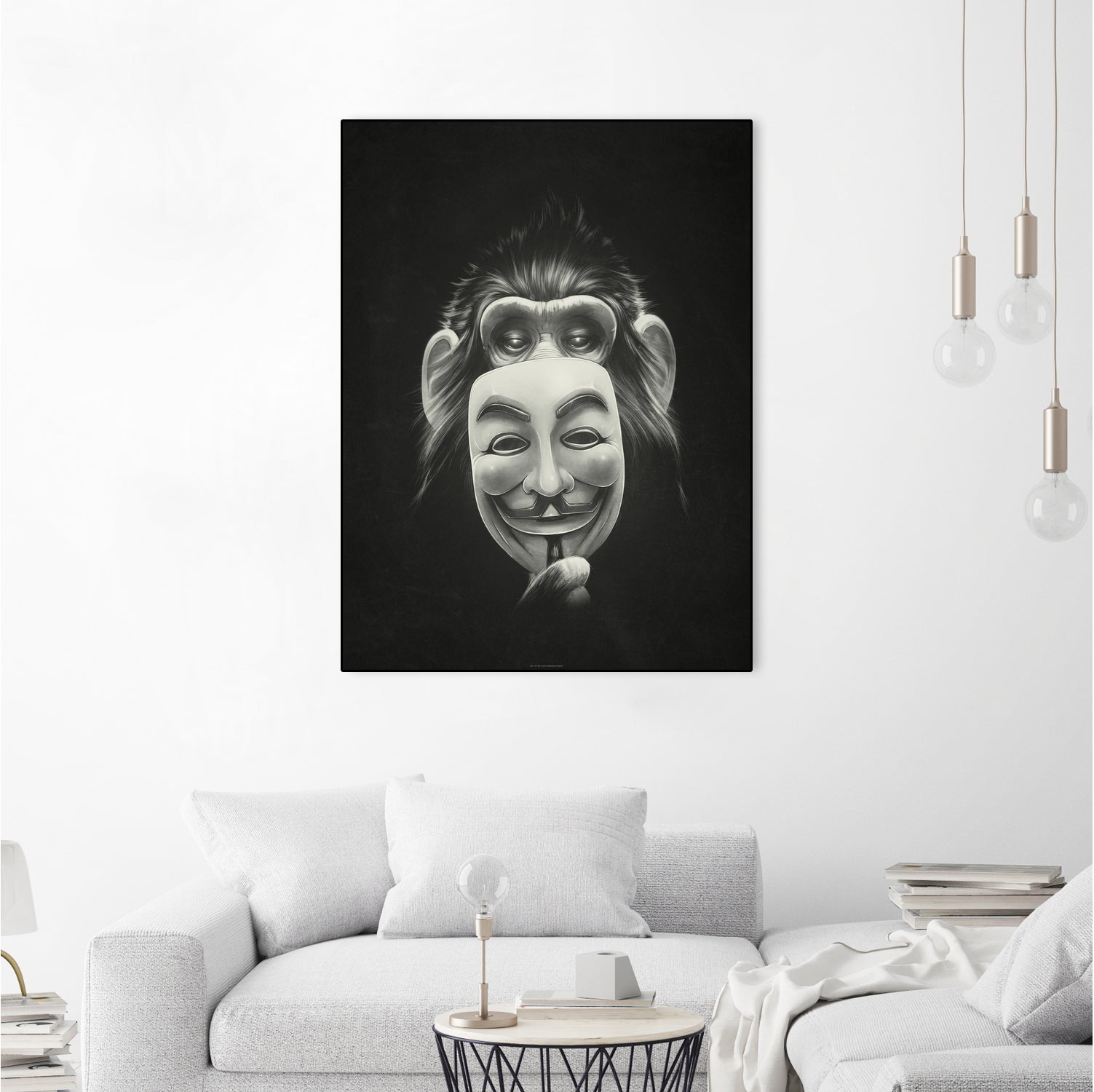 Anonymous by Lukáš Brežák on GIANT ART - black digital drawing