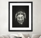 Anonymous by Lukáš Brežák on GIANT ART - black digital drawing