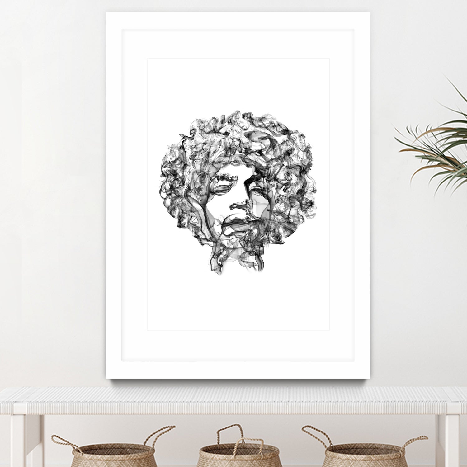 Jimi Hendrix by Octavian Mihai Mielu on GIANT ART - black digital drawing