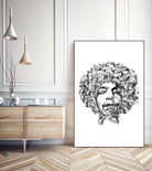 Jimi Hendrix by Octavian Mihai Mielu on GIANT ART - black digital drawing