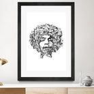 Jimi Hendrix by Octavian Mihai Mielu on GIANT ART - black digital drawing