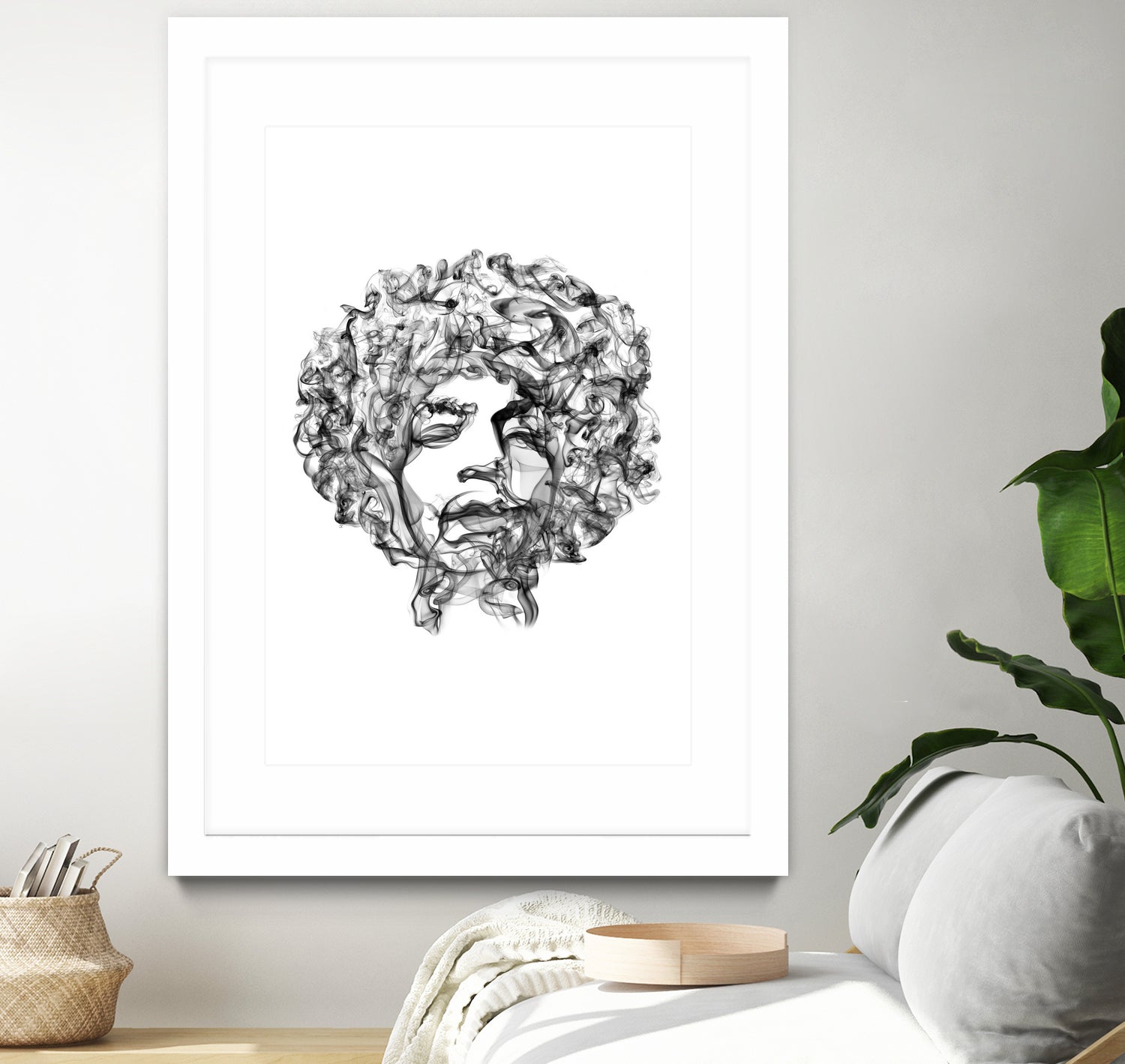 Jimi Hendrix by Octavian Mihai Mielu on GIANT ART - black digital drawing