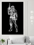 Storm Trooper by Octavian Mihai Mielu on GIANT ART - black digital painting