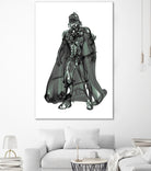 Darth Vader by Octavian Mihai Mielu on GIANT ART - black digital painting