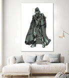 Darth Vader by Octavian Mihai Mielu on GIANT ART - black digital painting