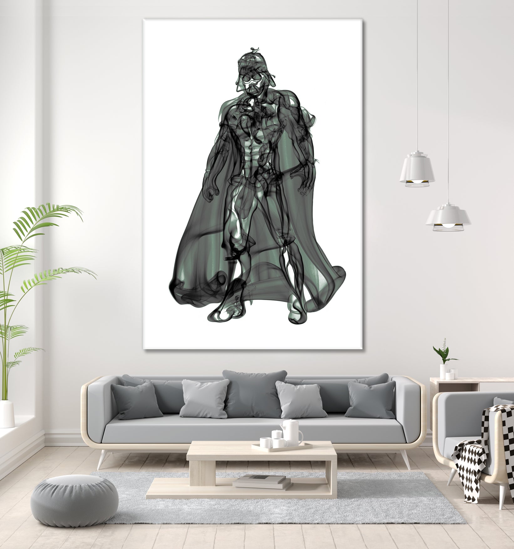 Darth Vader by Octavian Mihai Mielu on GIANT ART - black digital painting