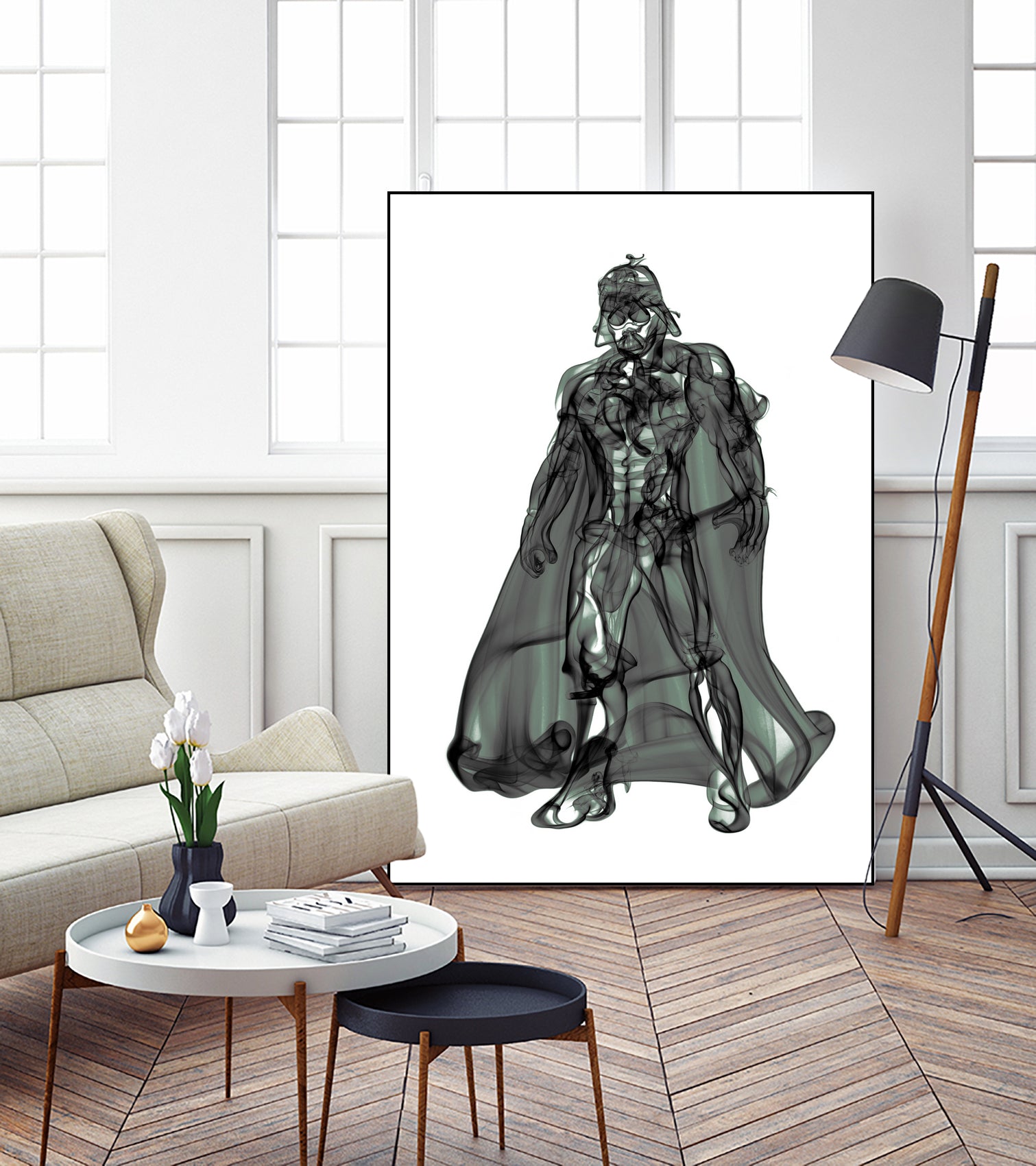 Darth Vader by Octavian Mihai Mielu on GIANT ART - black digital painting