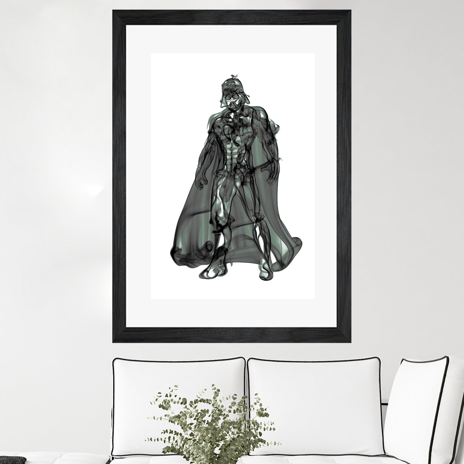 Darth Vader by Octavian Mihai Mielu on GIANT ART - black digital painting