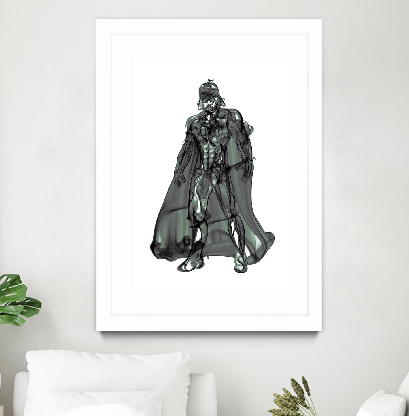 Darth Vader by Octavian Mihai Mielu on GIANT ART - black digital painting