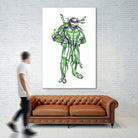 Donatello by Octavian Mihai Mielu on GIANT ART - green digital painting