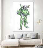 Donatello by Octavian Mihai Mielu on GIANT ART - green digital painting